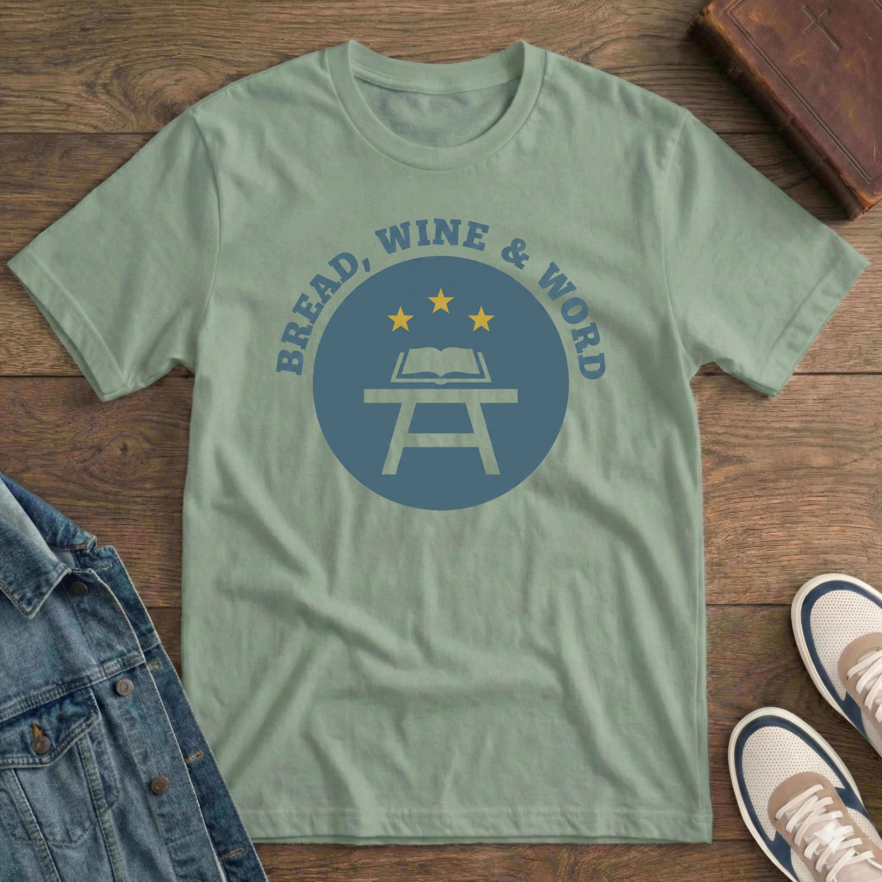 Bread Wine Word T-Shirt