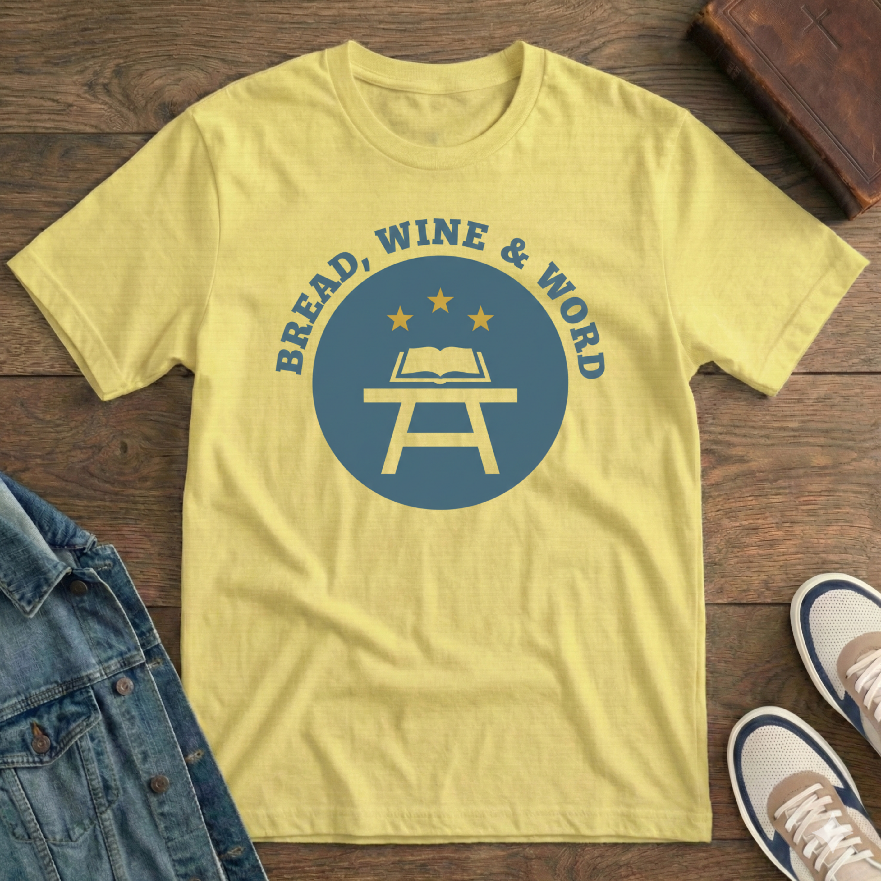 Bread Wine Word T-Shirt