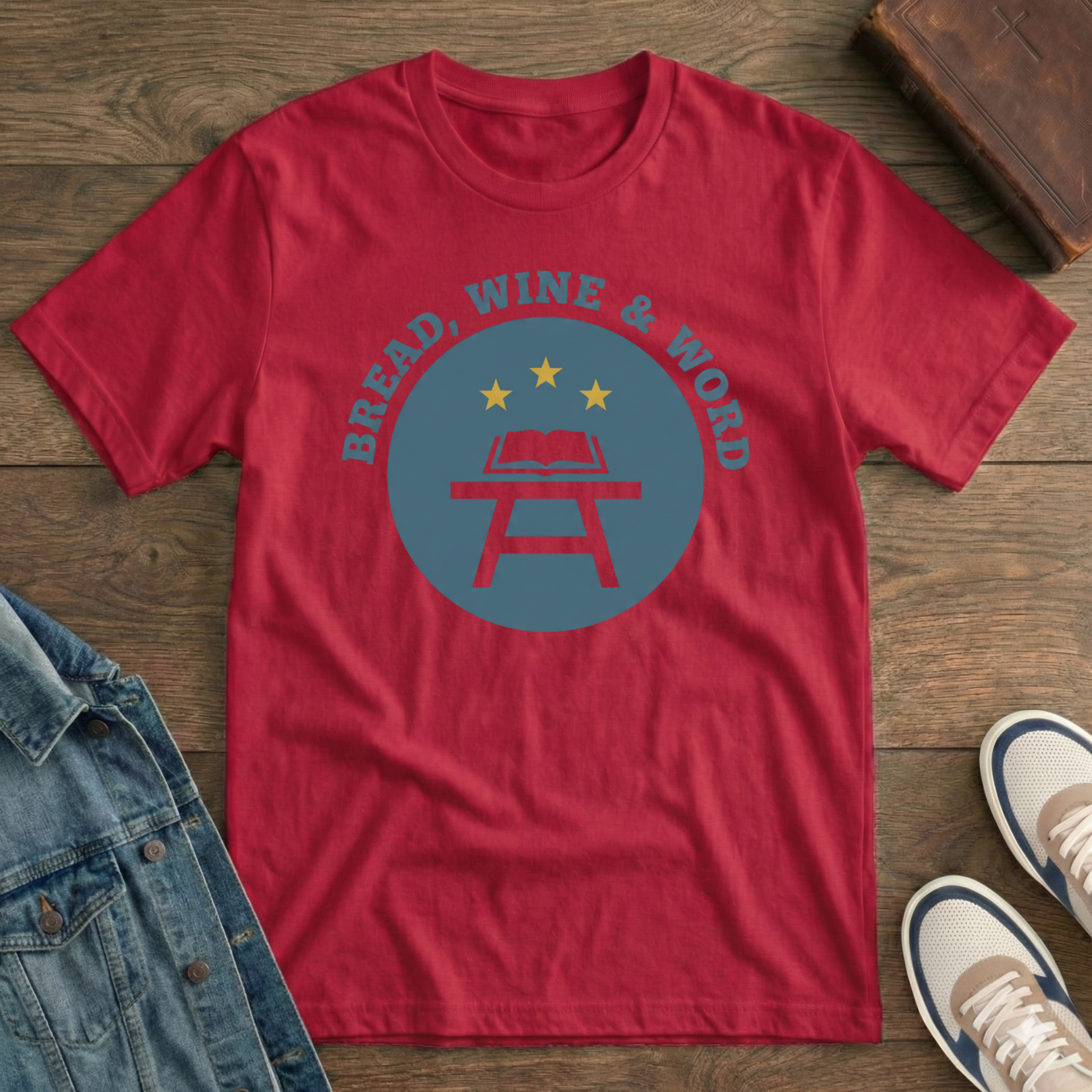 Bread Wine Word T-Shirt