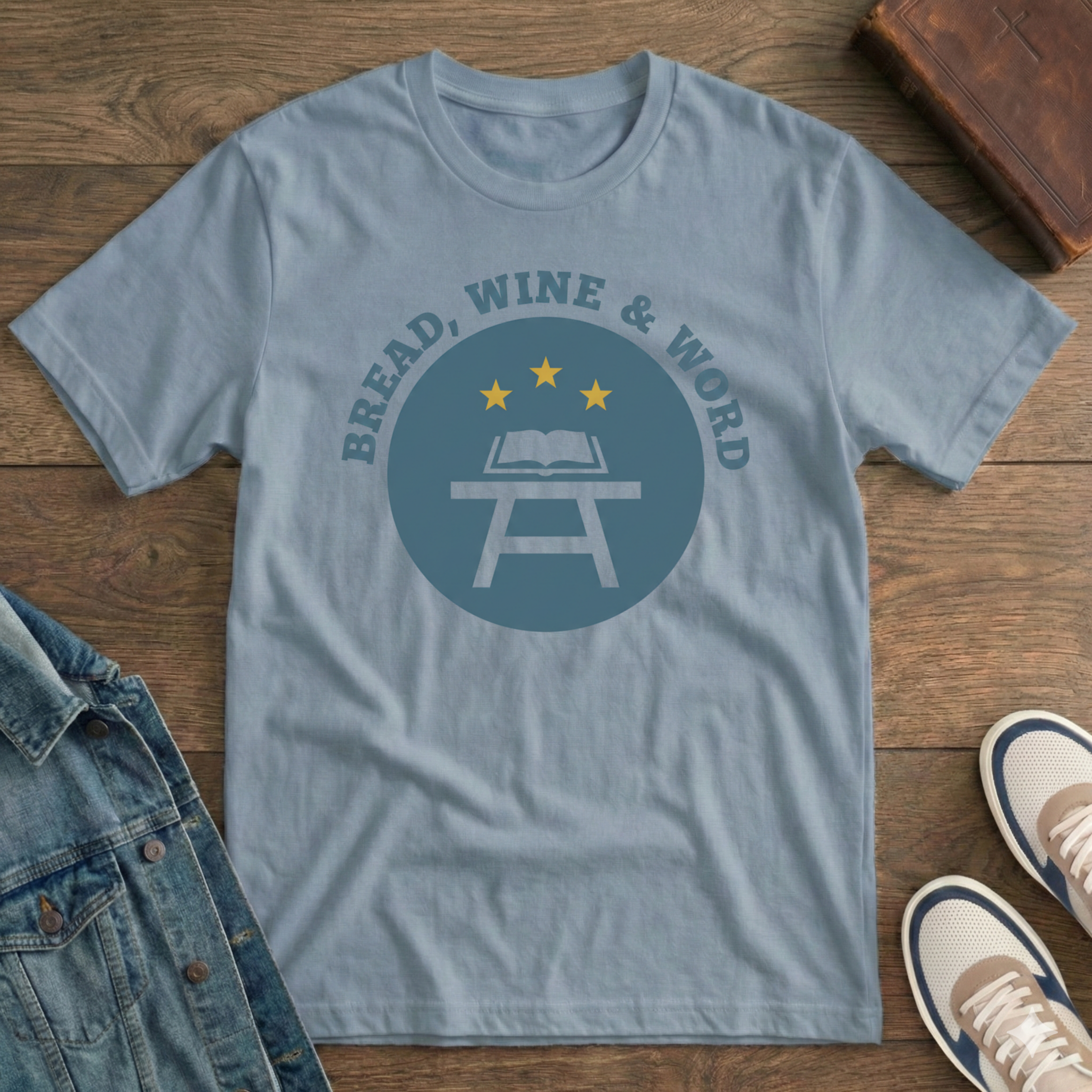 Bread Wine Word T-Shirt