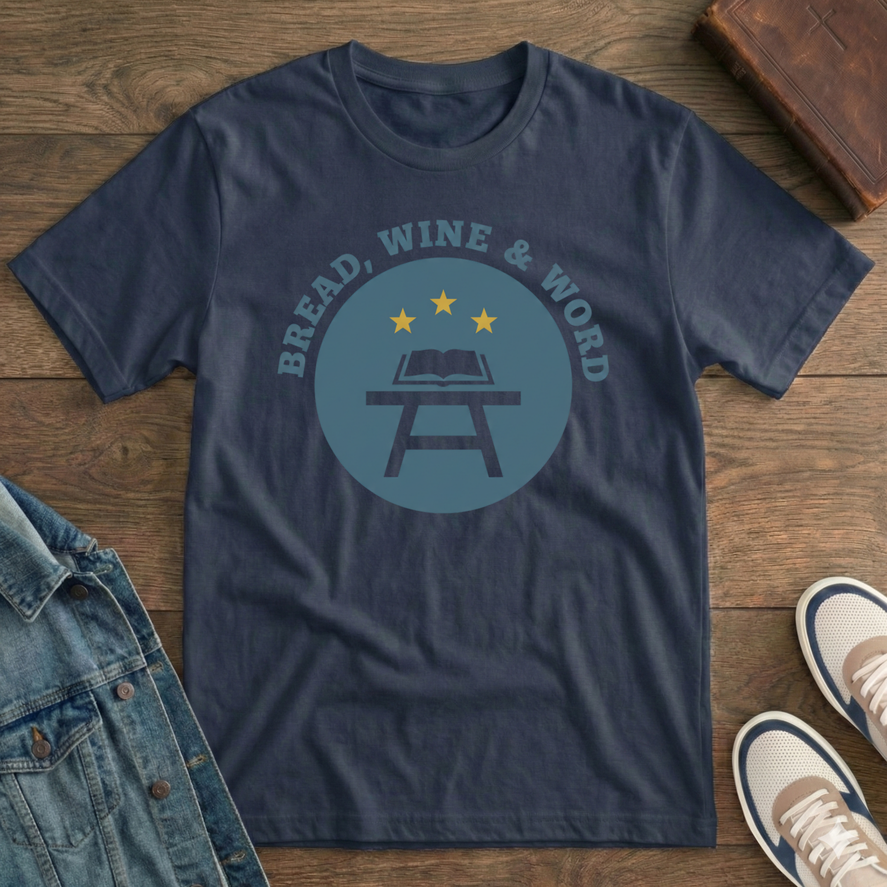Bread Wine Word T-Shirt