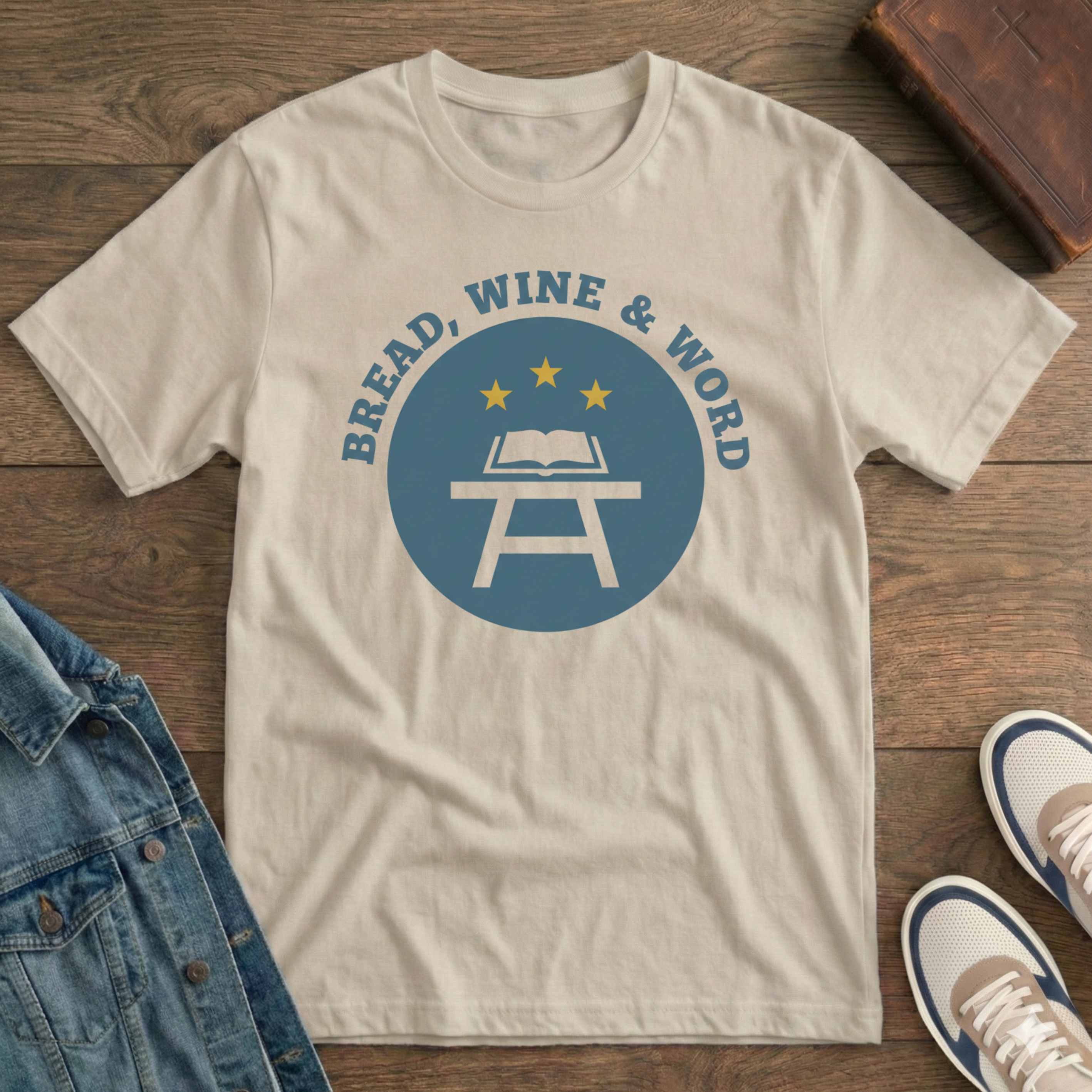 Bread Wine Word T-Shirt