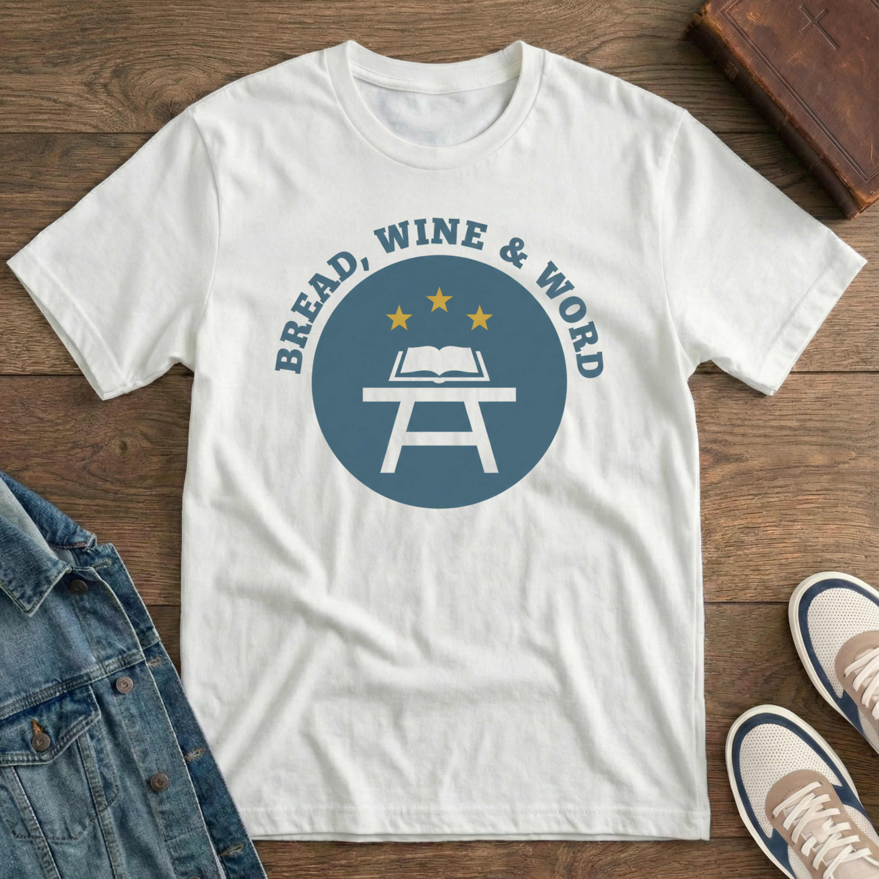 Bread Wine Word T-Shirt