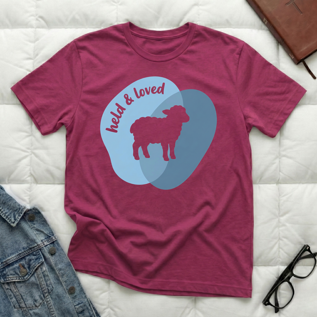Sheep Held & Loved