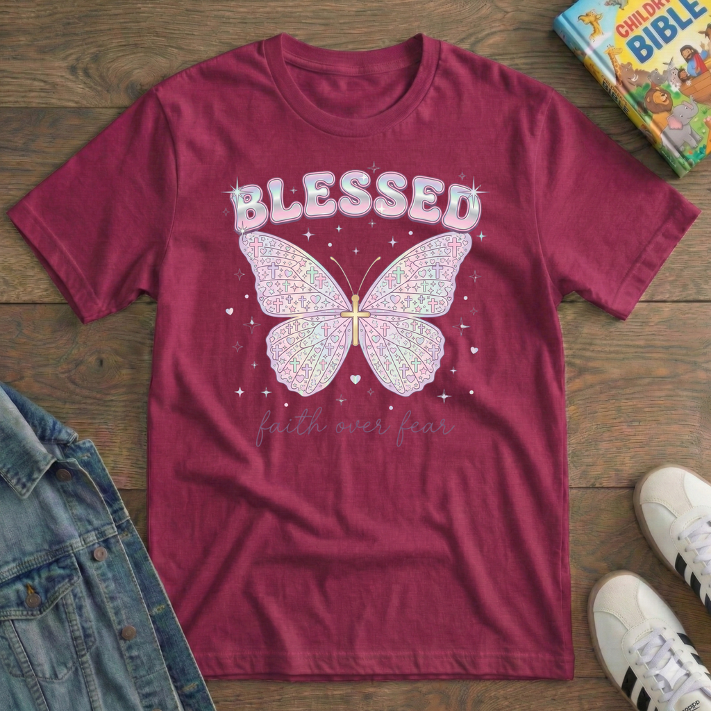 Kids Blessed Butterfly