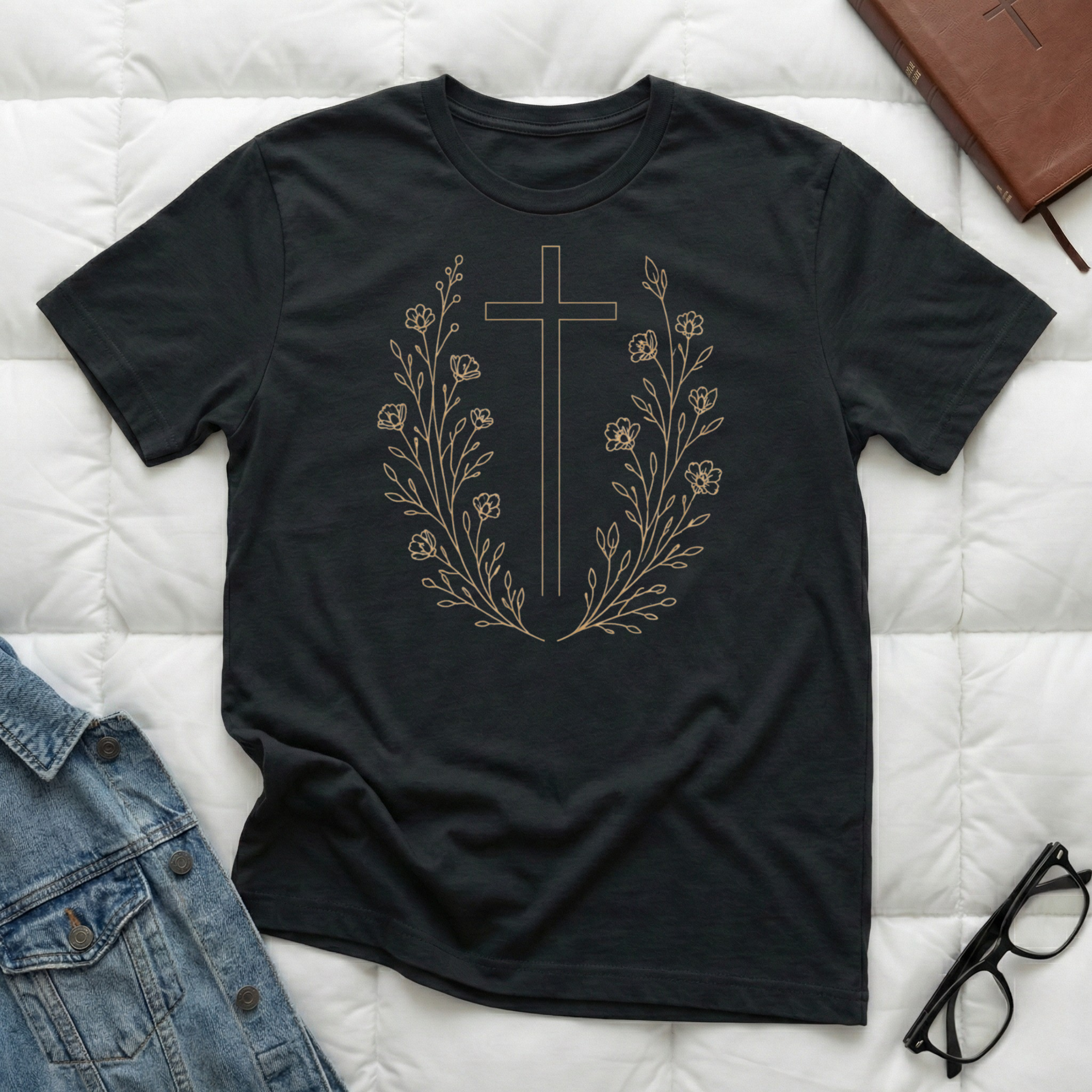 Floral Cross
