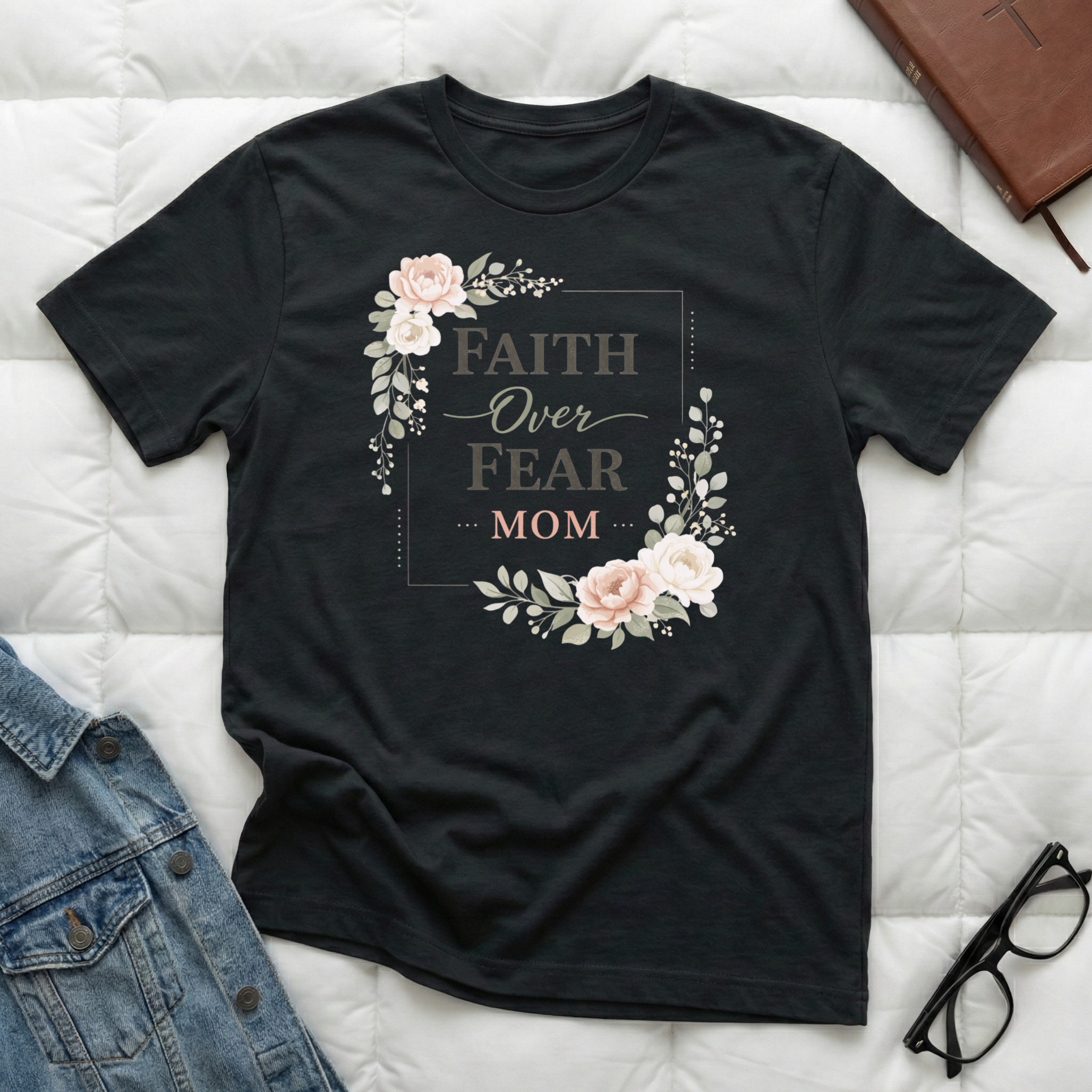 Floral Faith Mom