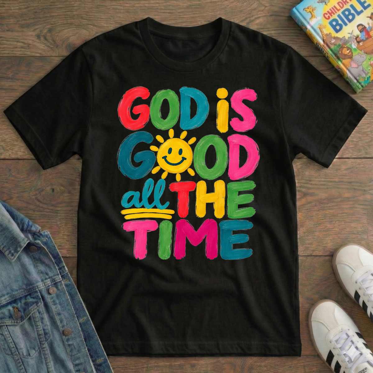 Kids God is Good T-Shirt