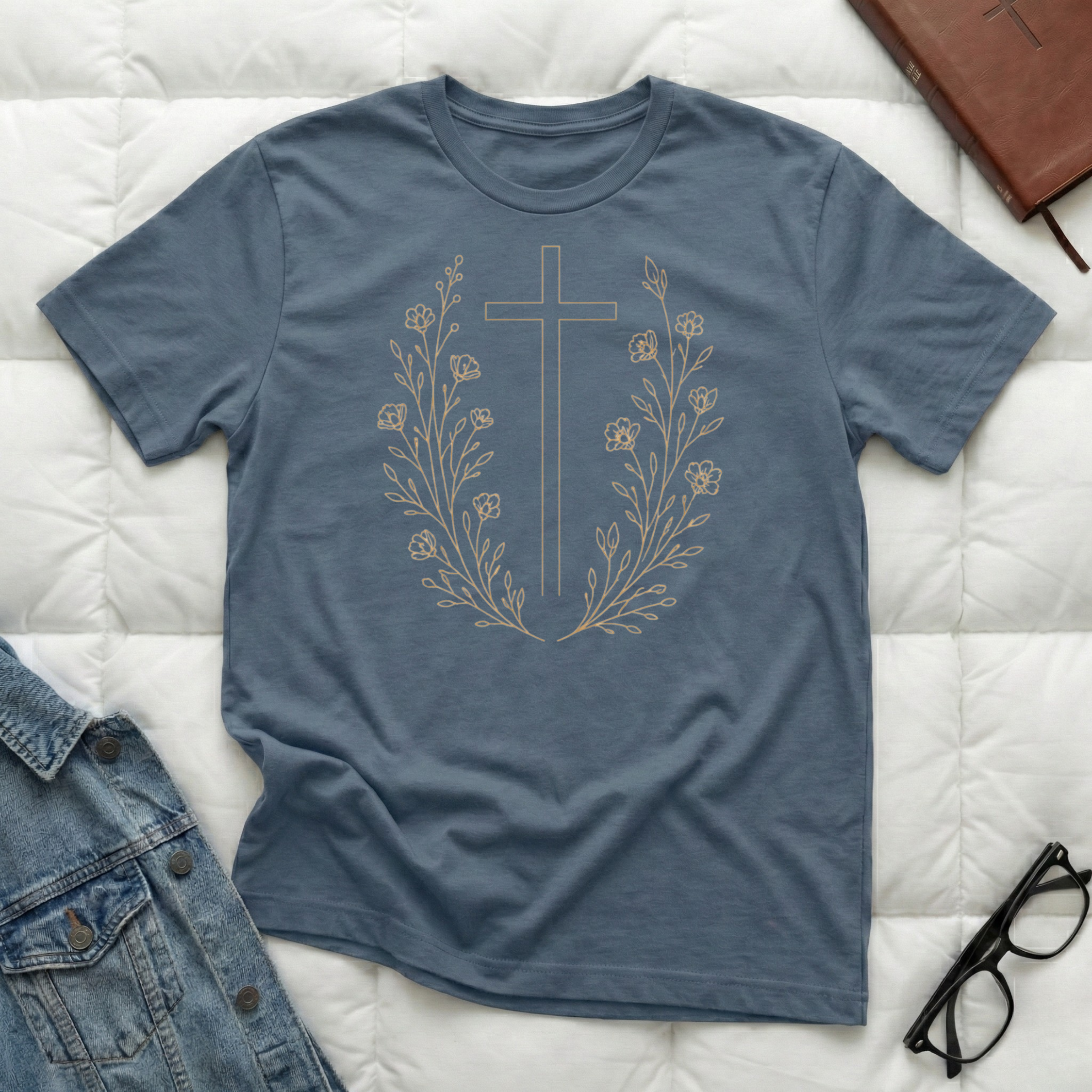 Floral Cross