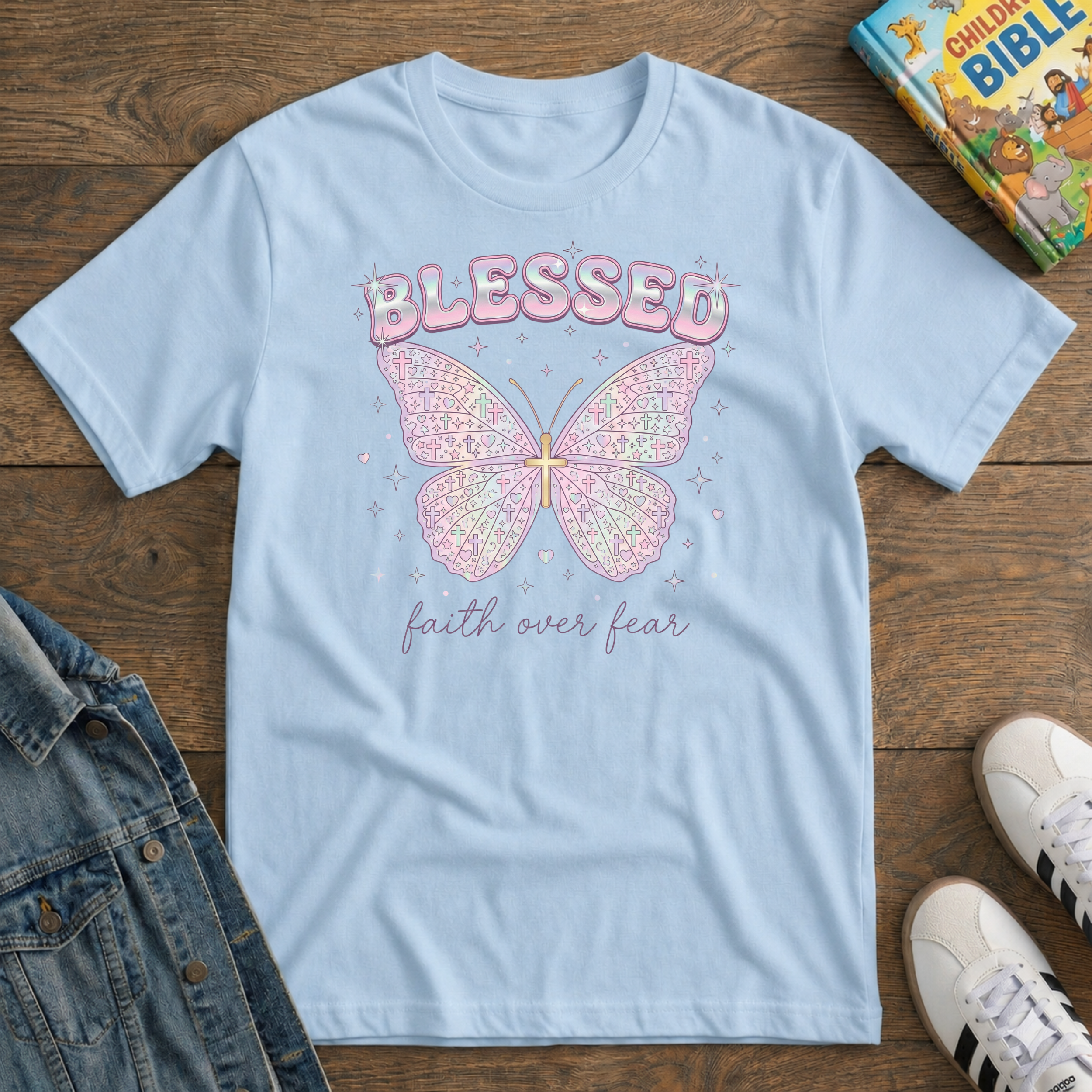 Kids Blessed Butterfly