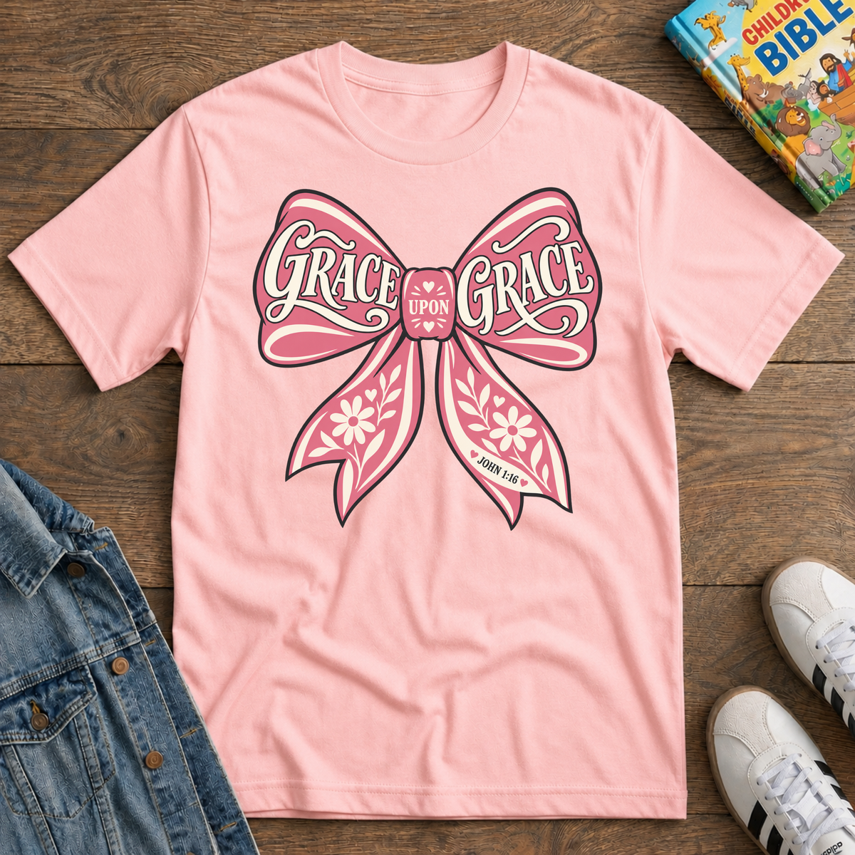 Kids Grace Bow T-Shirt