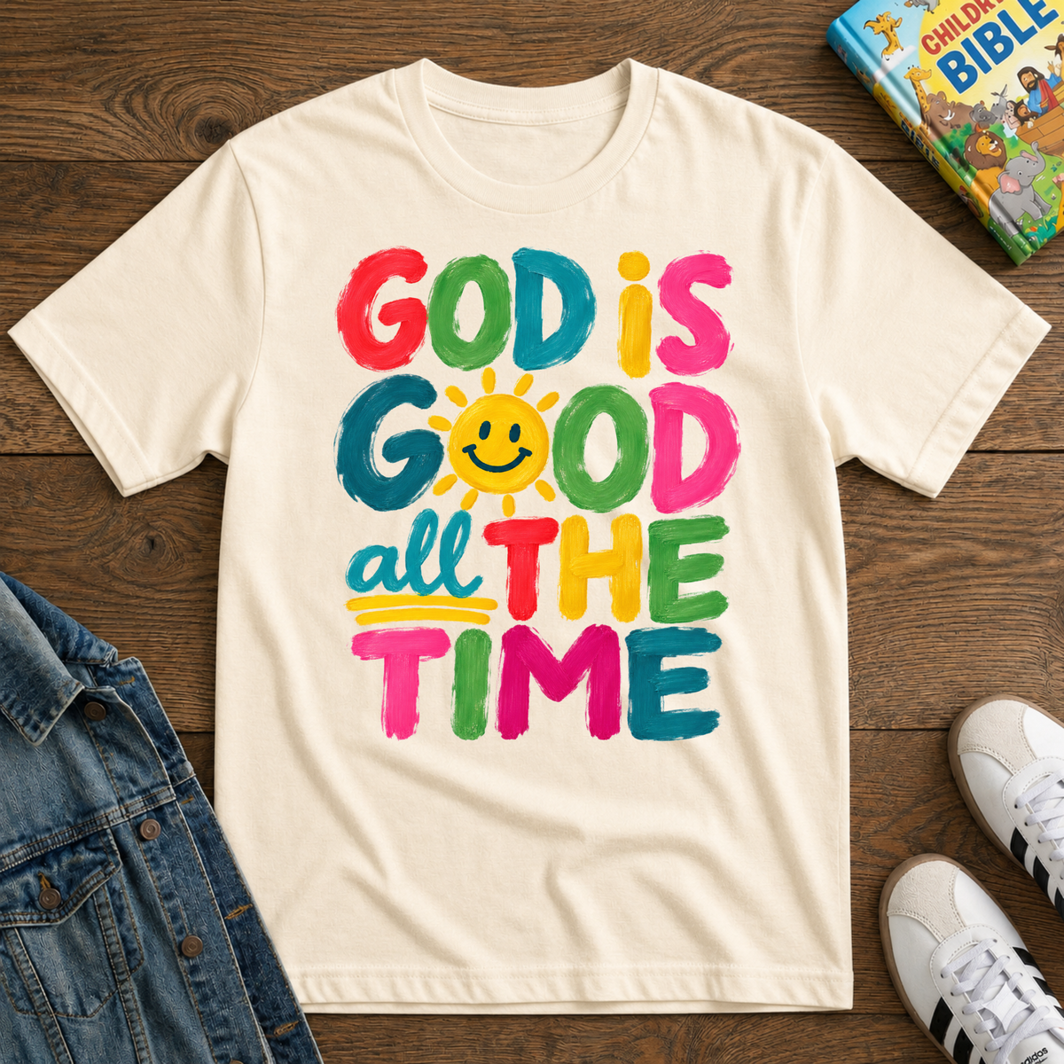 Kids God is Good T-Shirt