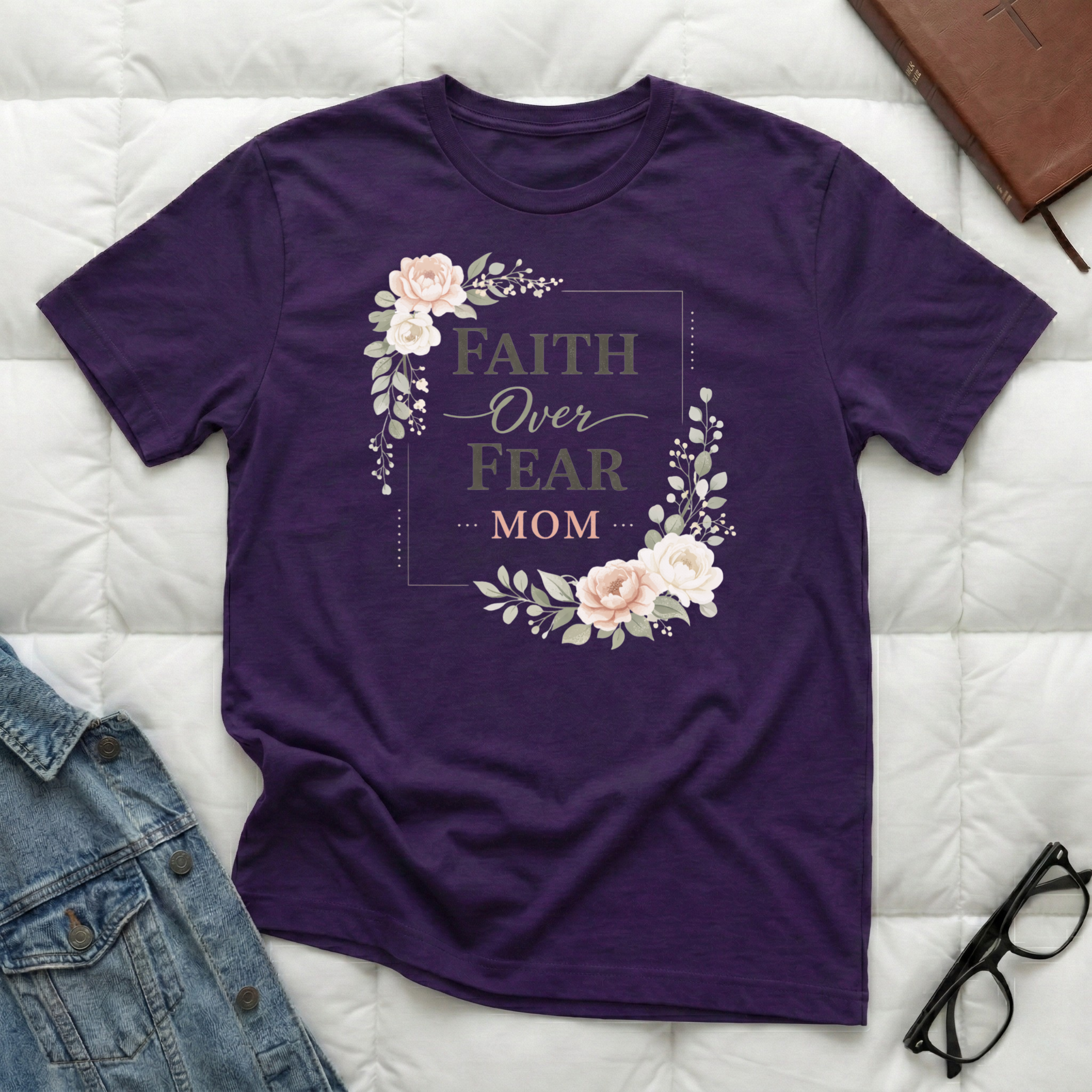 Floral Faith Mom