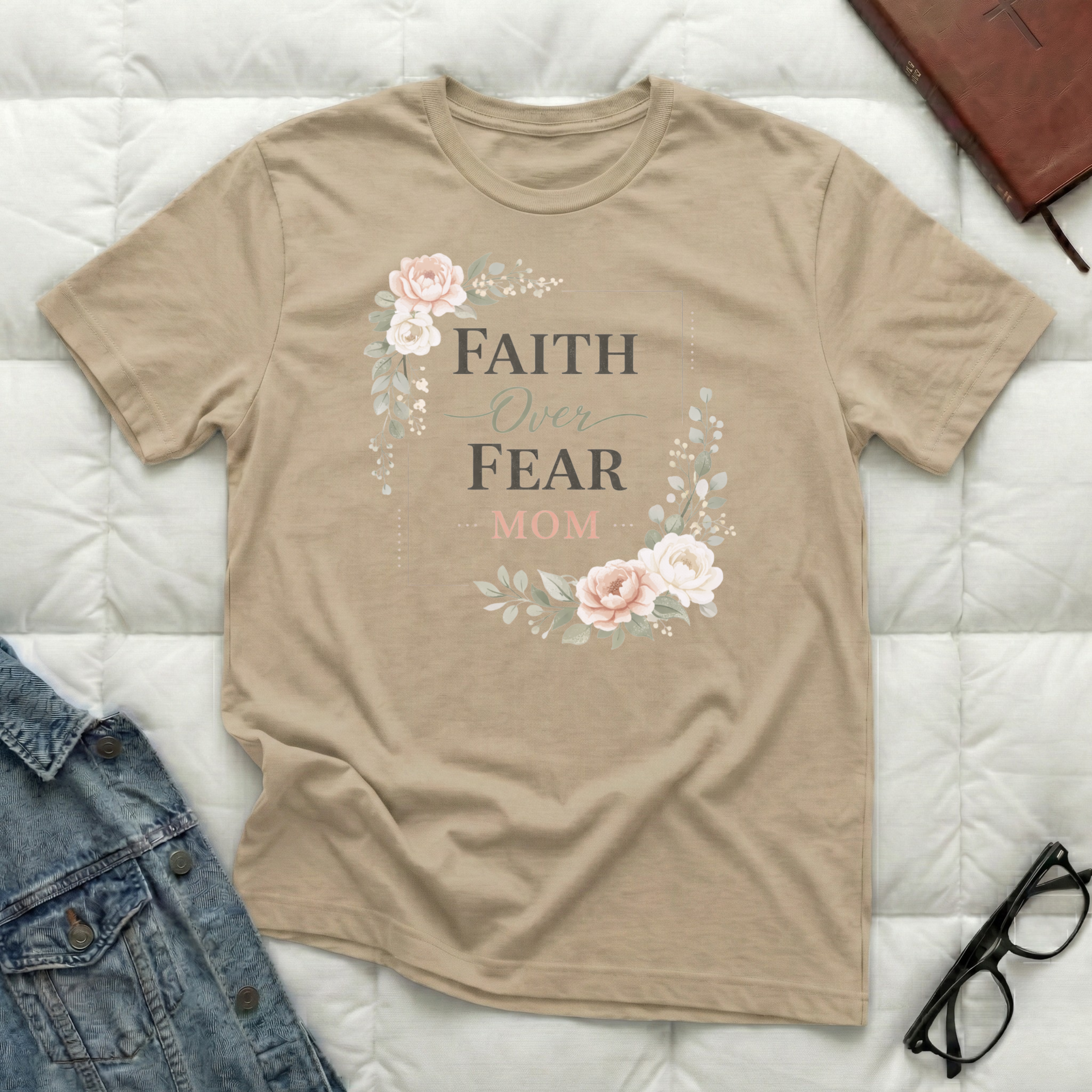 Floral Faith Mom