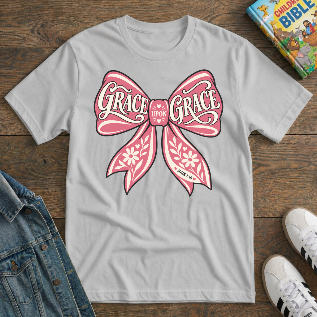 Kids Grace Bow T-Shirt