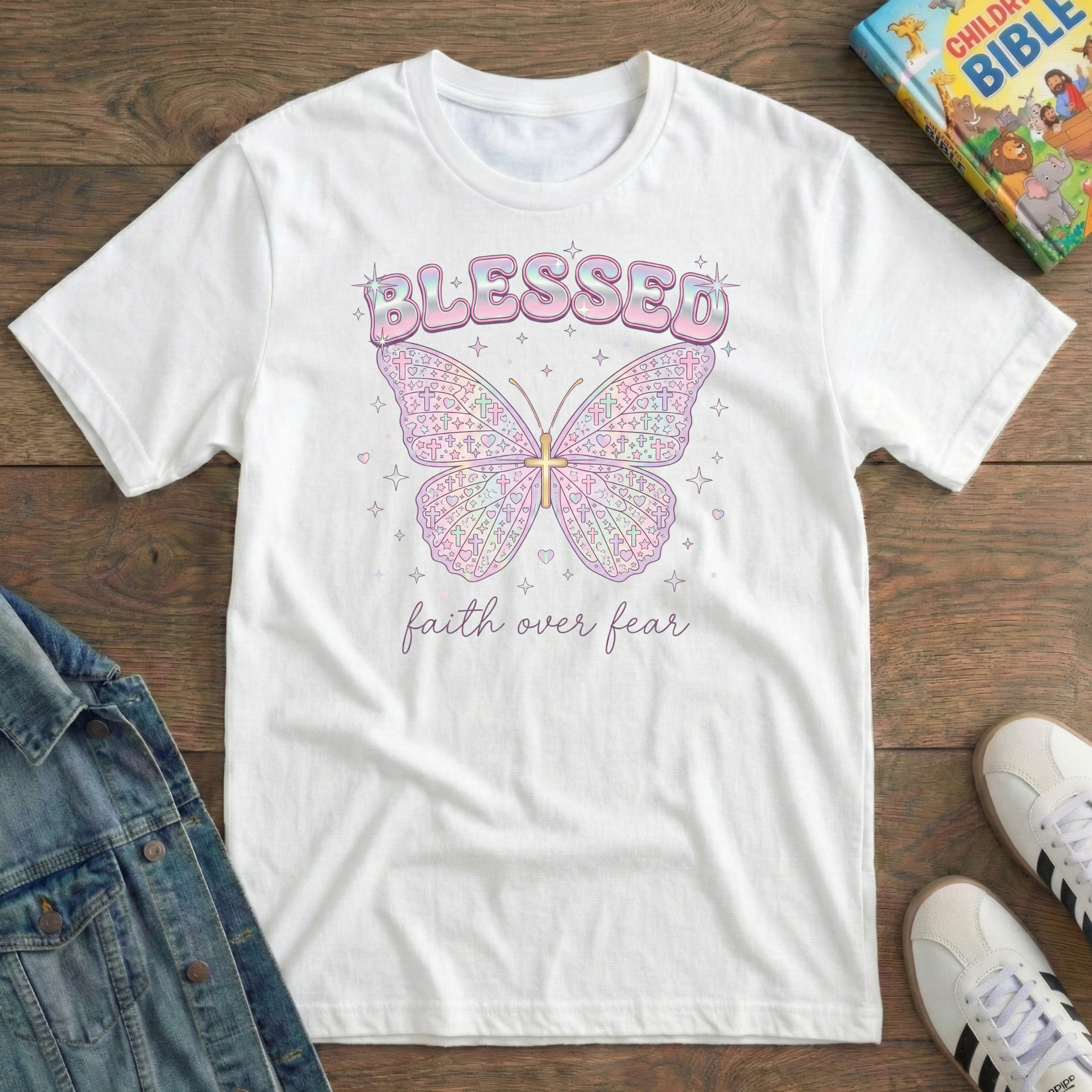 Kids Blessed Butterfly