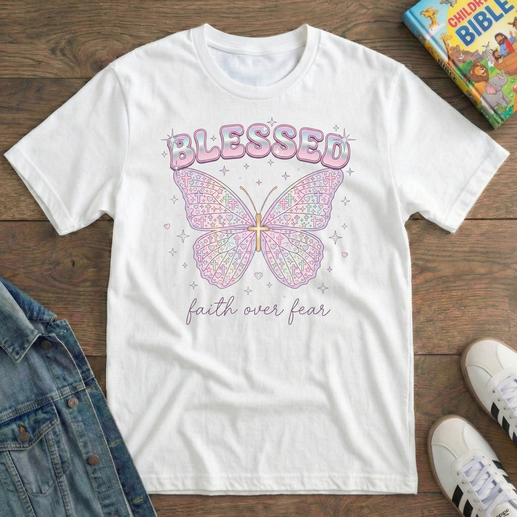Kids Blessed Butterfly