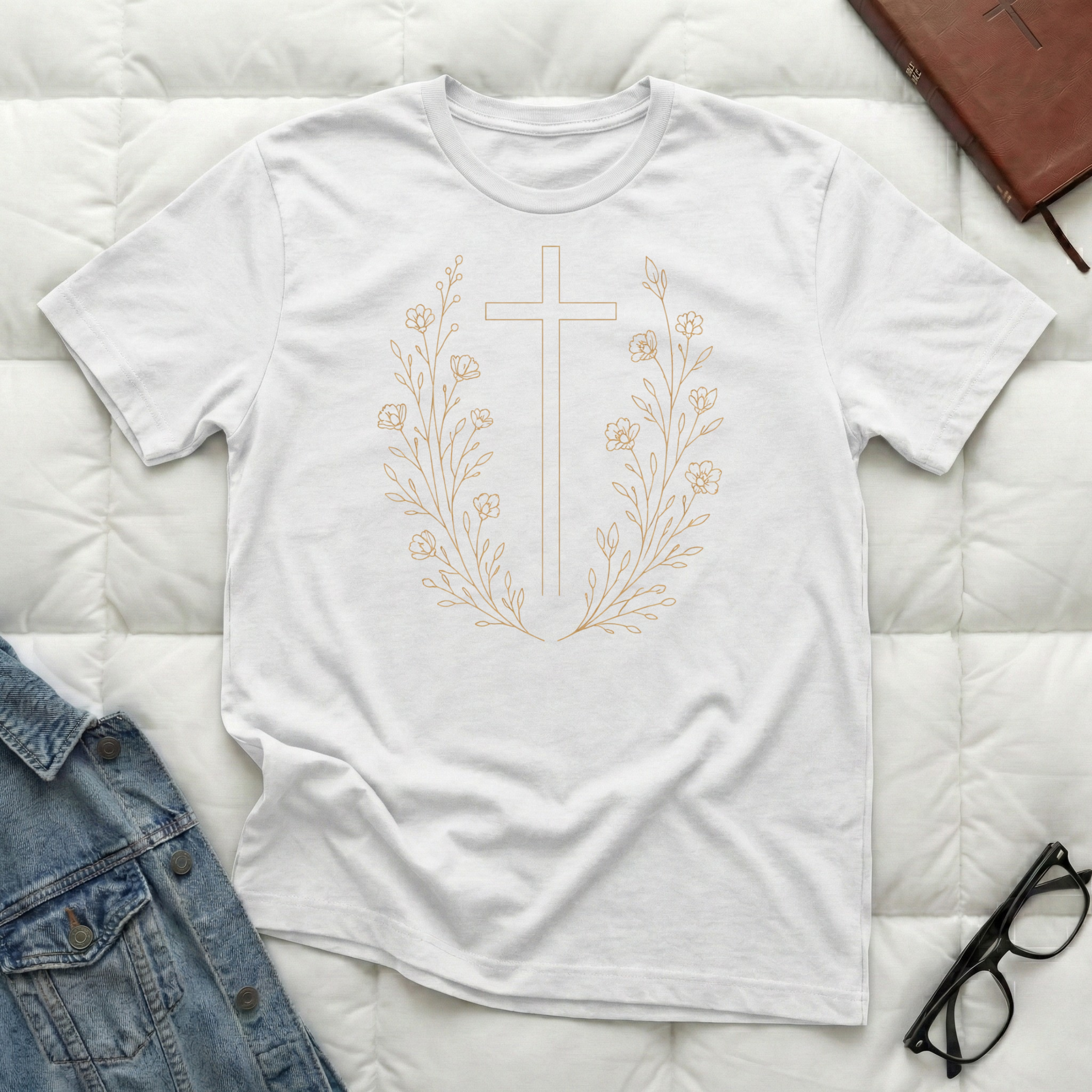 Floral Cross